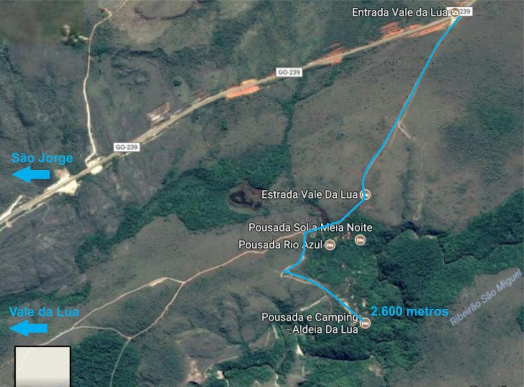 Pousada E Camping Aldeia Da Lua São Jorge Εξωτερικό φωτογραφία